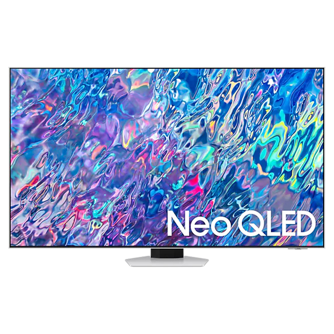 Samsung QN85B, 65'', 4K UHD, Neo QLED, jalg keskel, hõbedane - Teler