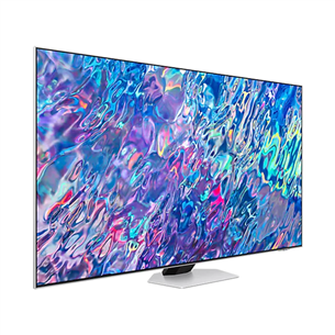 Samsung QN85B, 65'', 4K UHD, Neo QLED, центральная подставка, серебристый - Телевизор