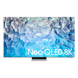 Samsung QN900B Neo QLED 8K Smart TV, 65'', jalg keskel, hõbe/must - Teler QE65QN900BTXXH