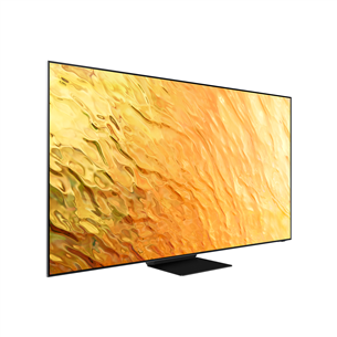 Samsung QN800B Neo QLED 8K Smart TV, 85'', центральная подставка, серебристый/черный - Телевизор