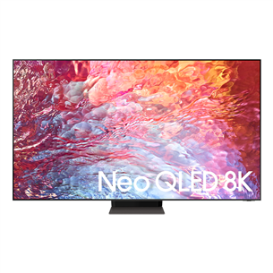 Samsung QN700B Neo QLED 8K Smart TV, 75'', jalg keskel, hõbe/must - Teler QE75QN700BTXXH