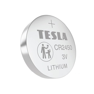 Tesla CR2450, 5 шт., литиевые - Батарейки