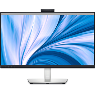 Dell C2423H, 24'', Full HD, LED IPS, видеоконференции, черный/серый - Монитор