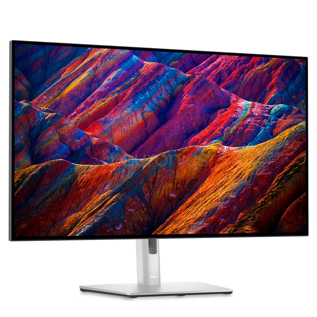 Dell UltraSharp U3223QE, 32'', 4K UHD, LED IPS, USB-C, silver - Monitor