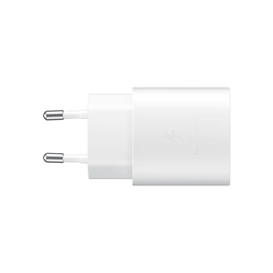 Samsung, USB-C, 25 W, valge - Vooluadapter EP-TA800NWEGEU