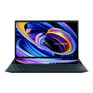 Asus ZenBook Duo 14 UX482, FHD Touch, i5, 16GB, 512GB, MX450, W11H, ENG, blue - Notebook UX482EGR-HY366W