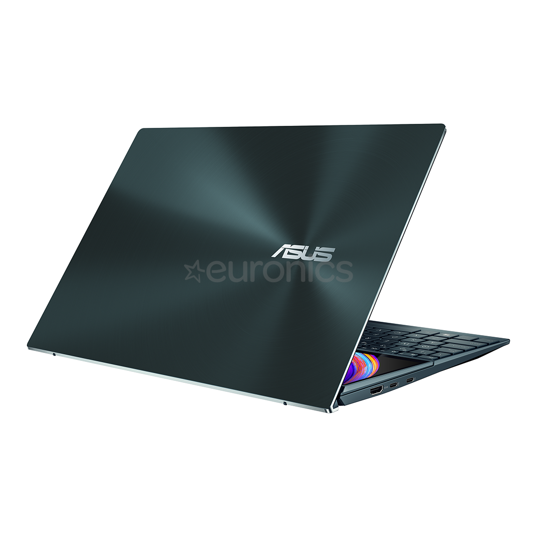 Asus ZenBook Duo 14" UX482, FHD, i5, 16 GB, 512 GB, MX450, W11H, ENG, puutetundlik, sinine - Sülearvuti
