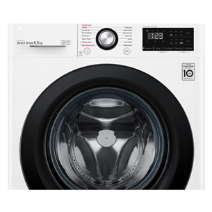 LG, 6.5 kg, depth 45 cm, 1200 rpm - Front Load Washing Machine