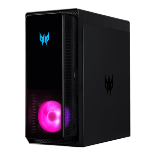 Acer Predator Orion 3000, i7, 16GB, 1TB, RTX3060, W11H, must - Lauaarvuti