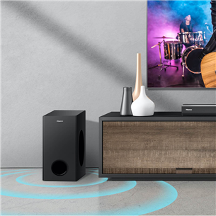 Hisense HS218, 2.1, Roku TV, must - Soundbar