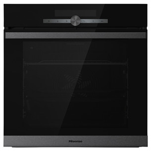 Hisense, pyrolytic cleaning, 77 L, black - Built-in Oven