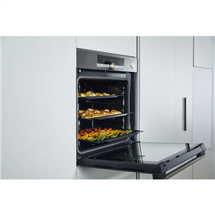 Hisense, pyrolytic cleaning, 77 L, black - Built-in Oven