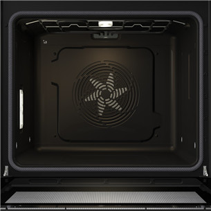 Hisense, pyrolytic cleaning, 77 L, black - Built-in Oven