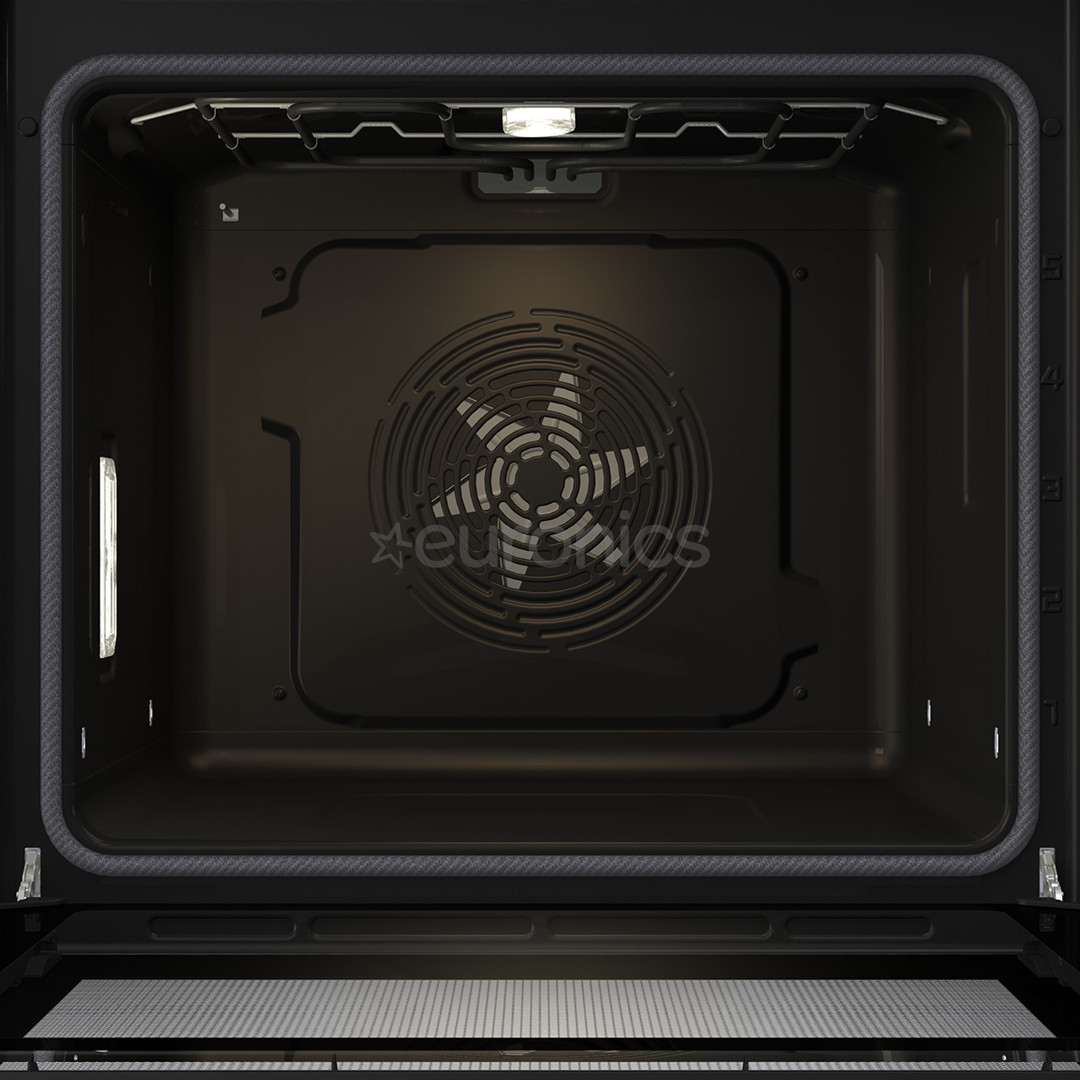 Hisense, pyrolytic cleaning, 77 L, black - Built-in Oven