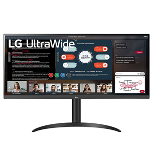 LG UltraWide 34WP550-B, 34'', Full HD, LED IPS, black - Monitor 34WP550-B