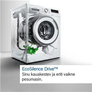 Bosch Series 8, 10 kg, depth 59 cm, 1600 rpm - Front Load Washing Machine
