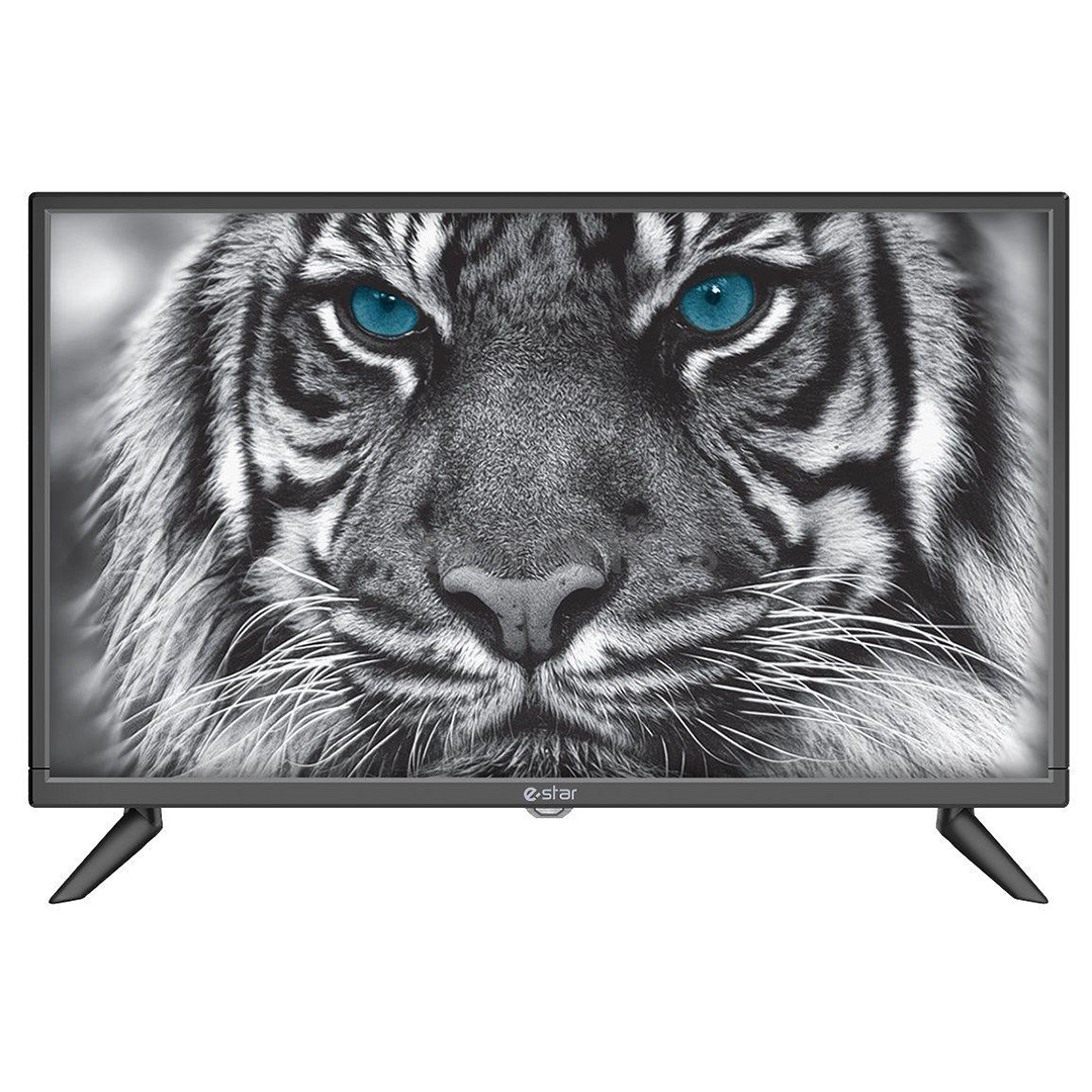eSTAR D5T2, 24", HD, LED LCD, feet stand, black - TV
