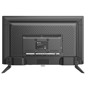 eSTAR D5T2, 24", HD, LED LCD, jalad äärtes, must - TV