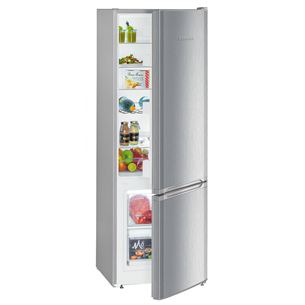 Liebherr, 266 L, height 162 cm, silver - Refrigerator