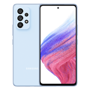 Samsung Galaxy A53 5G, 128 ГБ, голубой - Смартфон SM-A536BLBNEUE
