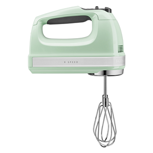 KitchenAid, 85 W, 9 kiirust, roheline - Käsimikser 5KHM9212EPT