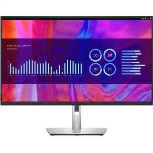 Monitor P3223DE, 32'', QHD, LED IPS, USB-C, black/silver - Monitor P3223DE