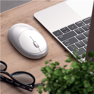Satechi M1 Wireless Mouse, hõbedane - Juhtmevaba optiline hiir