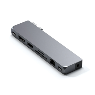 Satechi Pro Hub Max, gray - USB-C Hub