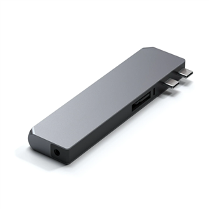 Satechi Pro Hub Max, gray - USB-C Hub