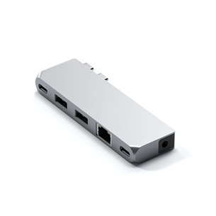 Satechi Pro Hub Mini, hõbe - USB-C jagaja ST-UCPHMIS