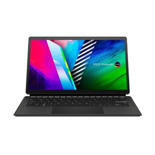 Asus Vivobook 13 Slate OLED, 13,3'', FHD, N6000, 8 GB, 256 GB, W11H, ENG, puutetundlik, must - Sülearvuti