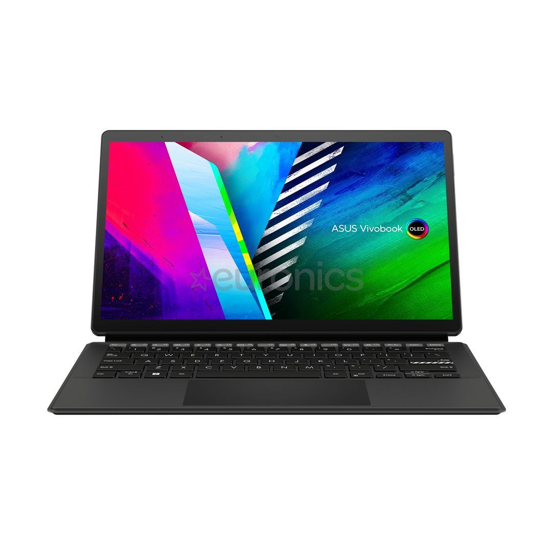 Asus Vivobook 13 Slate OLED, 13,3'', FHD, N6000, 8 GB, 256 GB, W11H, ENG, puutetundlik, must - Sülearvuti