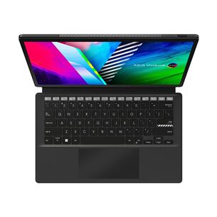 Asus Vivobook 13 Slate OLED, 13,3'', FHD, N6000, 8 GB, 256 GB, W11H, ENG, puutetundlik, must - Sülearvuti