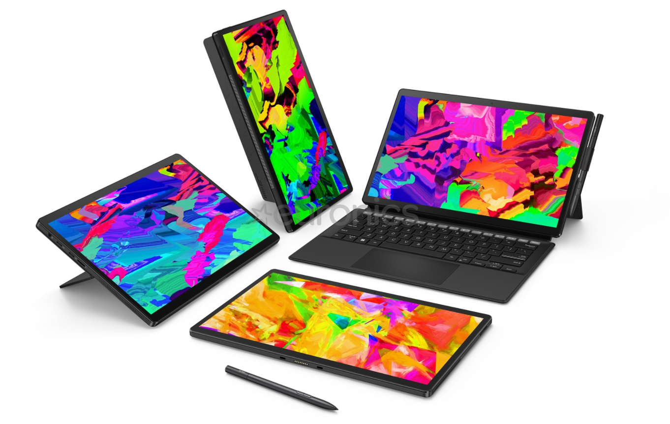 Asus Vivobook 13 Slate OLED, 13,3'', FHD, N6000, 8 GB, 256 GB, W11H, ENG, puutetundlik, must - Sülearvuti