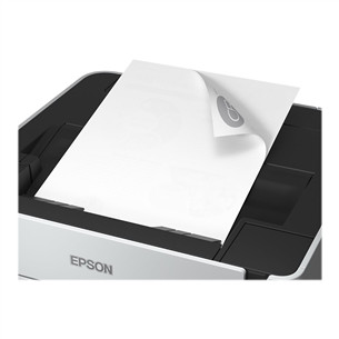 Epson EcoTank M1180 Mono, WiFi, LAN, dupleks, valge - Tindiprinter