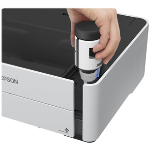 Epson EcoTank M1180 Mono, WiFi, LAN, dupleks, valge - Tindiprinter