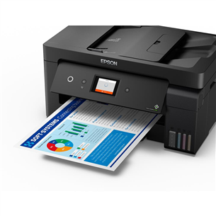 Epson EcoTank L14150, A3, WiFi, LAN, dupleks, must - Multifunktsionaalne värvi-tindiprinter