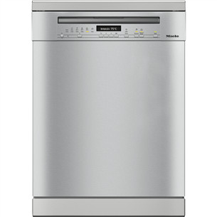 Miele, 14 place settings, inox - Freestanding Dishwasher