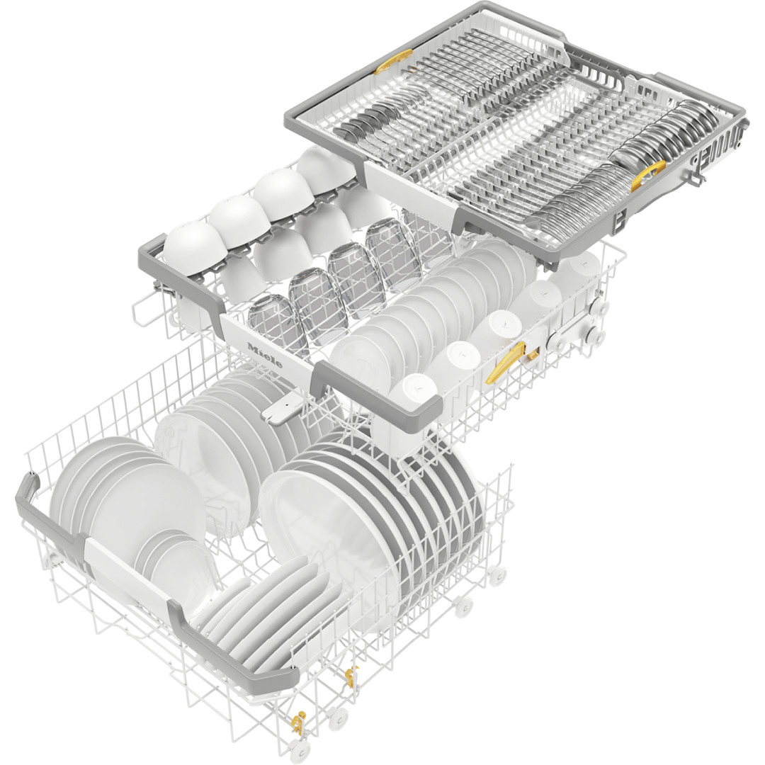 Miele, 14 place settings, inox - Freestanding Dishwasher