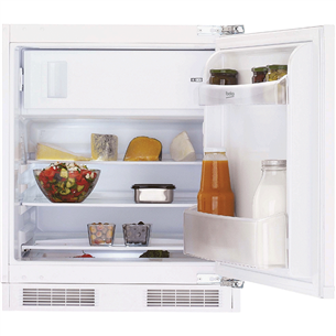 Beko, высота 81,8 см, 107 л - Интегрируемый холодильник BU1153HCN
