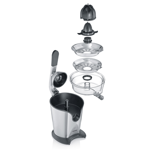 Severin, 160 W, stainless steel - Citrus press