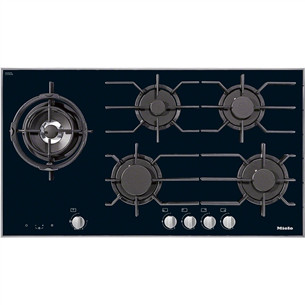 Miele, laius 94,2 cm, must - Integreeritav gaasipliidiplaat KM3054