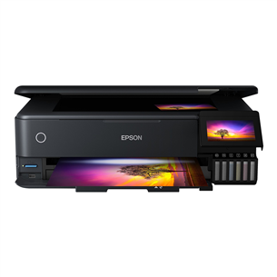 Epson EcoTank L8180, A3+, WiFi, LAN, SD, black - Multifunctional Color Inkjet Printer C11CJ21402