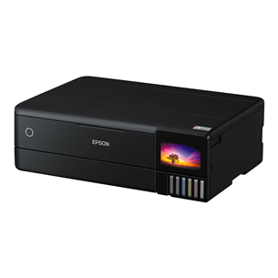 Epson EcoTank L8180, A3+, WiFi, Ethernet, SD, USB, черный - Многофункциональный цветной струйный принтер