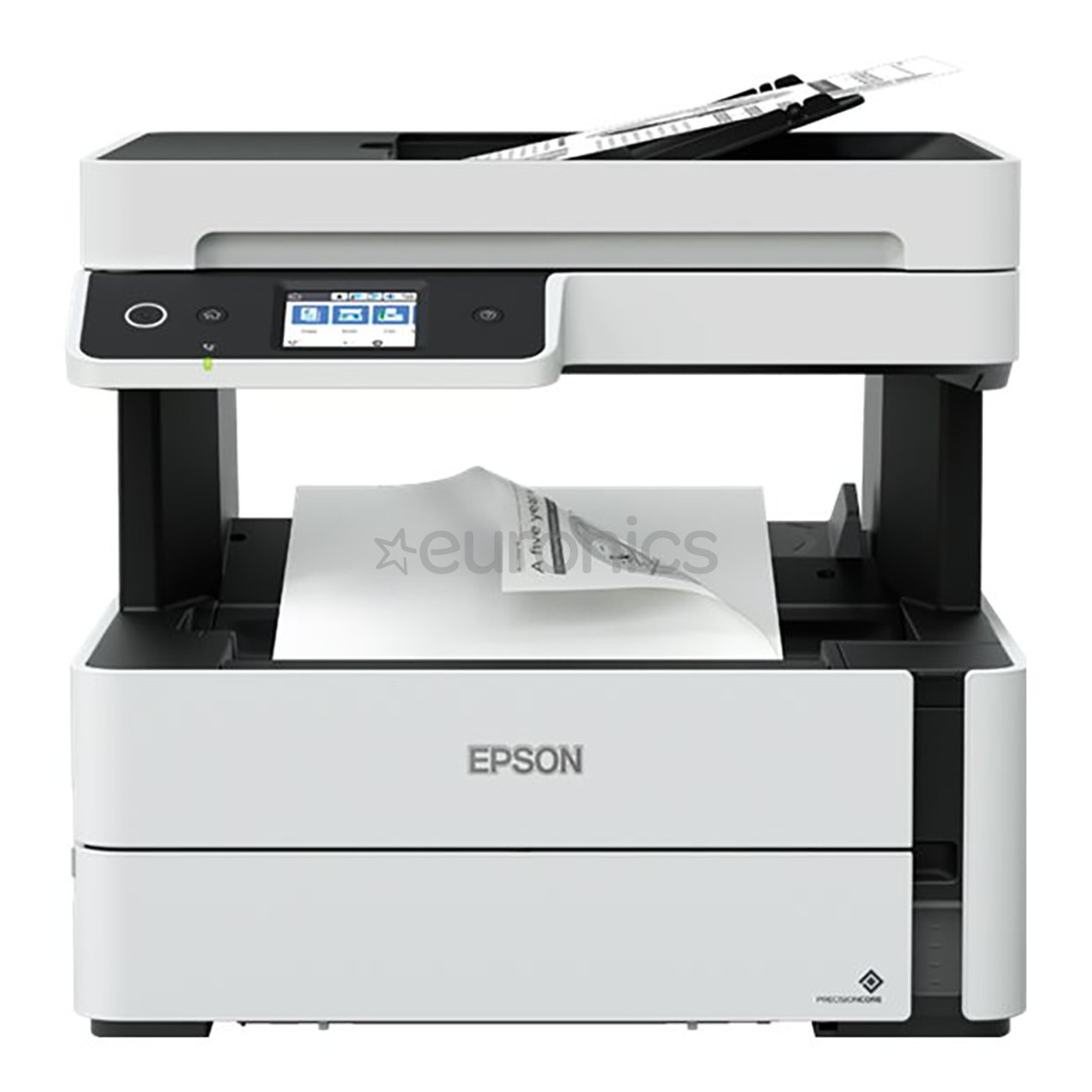Epson EcoTank M3180, WiFi, Ethernet, USB, белый - Многофункциональный  струйный принтер