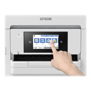 Epson WorkForce Pro WF-C4810DTW, WiFi, LAN, dupleks, valge - Multifunktsionaalne värvi-tindiprinter