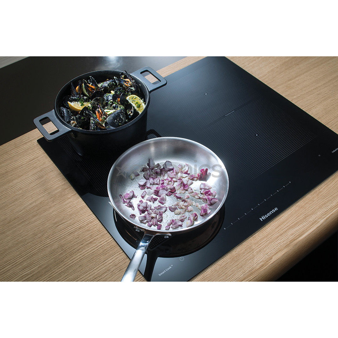 Hisense, MoveZone, laius 59,5 cm, raamita, must - Integreeritav induktsioonpliidiplaat