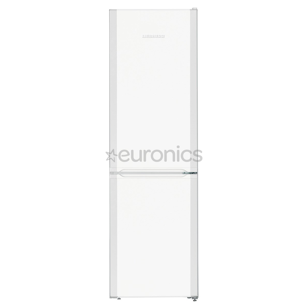 Liebherr, SmartFrost, 296 L, height 182 cm, white - Refrigerator