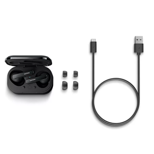 Philips TAT5506BK, noise cancelling, black - True-wireless earbuds