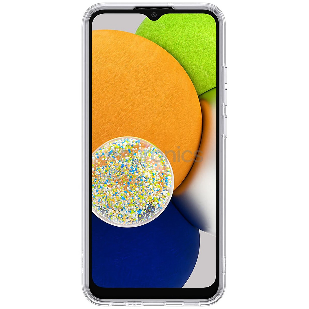 Samsung Galaxy A03, прозрачный - Силиконовый чехол